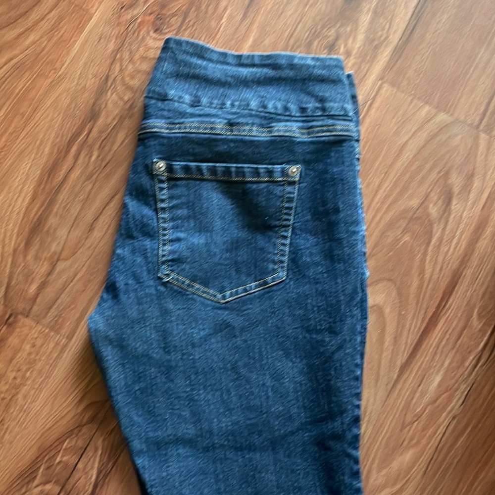 Women’s blue stresh pantsHUE - Picture 4 of 15